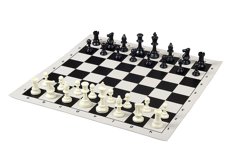 Échiquier Souple en Plastique – 43 x 43 cm
