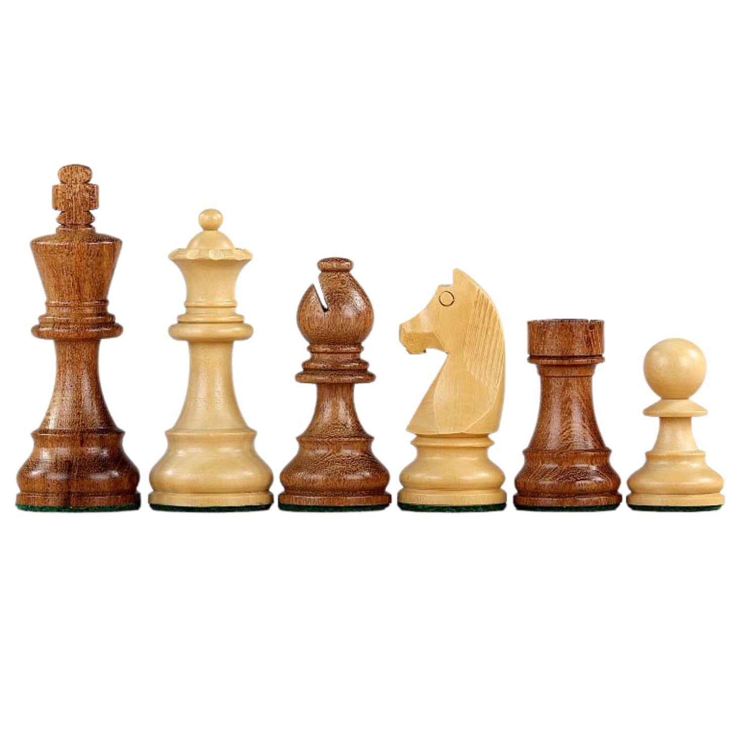 GERMAN STAUNTON 3.75" chess pieces
