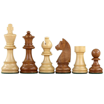 GERMAN STAUNTON 3.75" chess pieces