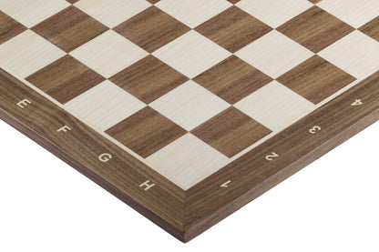 Échiquier No. 1 – Noyer & Érable, Marqueterie – 40 x 40 cm