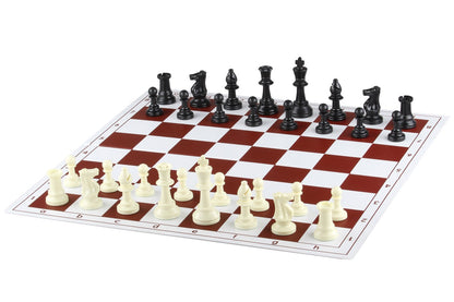 Échiquier Souple en Plastique – 43 x 43 cm
